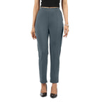 Blissclub Womens Straight Pants (Ultimatestraight_Graphite_Gowri Grey