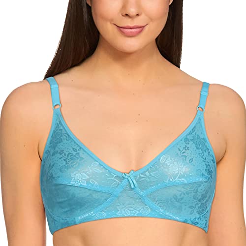 Clovia Full Cup Bra (Br0181Q47-40B_Turquoise)