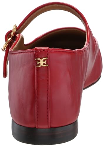 Sam Edelman Women's Michaela Mary Jane Flat Scarlet 9.5 Medium