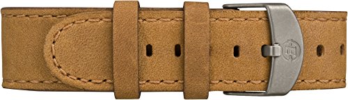 Timex Men's Expedition Scout 40mm Watch - Gray Case Cream Dial with Tan Leather Strap