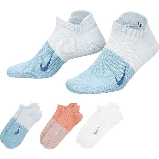 Nike Modern Cotton Everyday Plus Lightweight 3 Pairs Women Athletic Socks