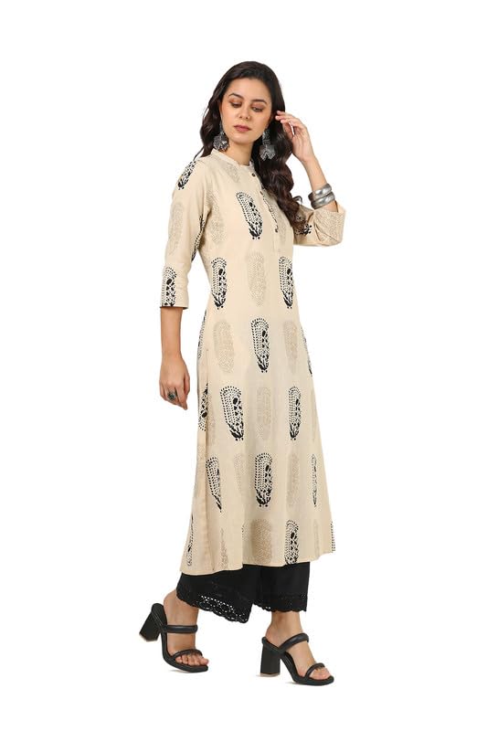 Soch Women Cotton Flex Botanical Print Kurta