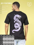 Rigo Printed Oversized T-Shirts for Men | Drop Shoulder T-Shirt for Men