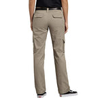 Dickies Women's Relaxed Fit Cargo Pants, Desert Sand, 14