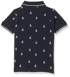 T2F Boys Cotton Regular Fit T-Shirt Navy