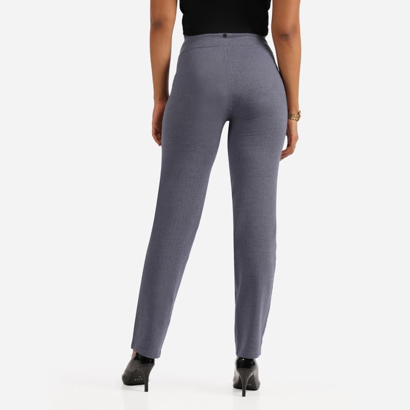 BlissClub Womens Pants (Werkit_Straight_Hema Herringbone-Navy Tall-Above 5.5