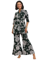 Libas WomenS Cotton Regular Casual Night Suit (50328_M) Green