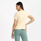 BlissClub Women The Last Tee - Round Neck tee | Womens t-Shirt |  Sleeves | Last 750+ Washes | Cotton Tee
