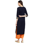 Anubhutee Women'S Rayon Regular Kurta