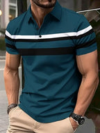 Noble Monk MenS Regular Fit Polo Neck T-Shirt | Half Sleeve | Casual T-Shirt