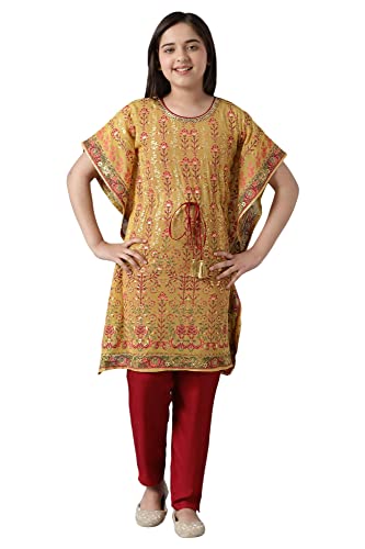 Aurelia Girls Polyester Kaftan & Inner & Trouser (22FEG10233B