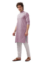 Be Active MenS Cotton Blend Regular Kurta (My0013-Kr 5_Pink