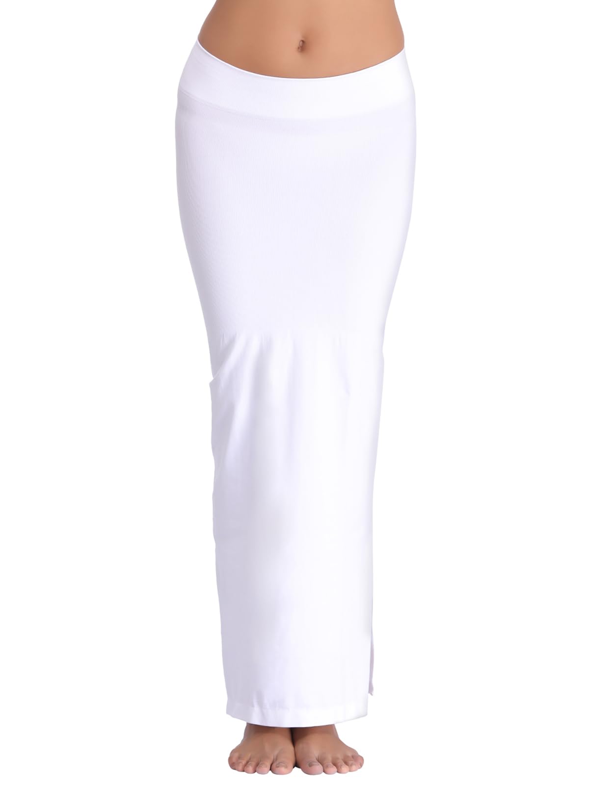 Clovia Womens Regular Fit Plain Shapewear (SW0023P18_White_XX-Large)