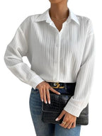 DHRUVI TRENDZ Womens Solid Regular Fit Top (DT-W1929_White S)