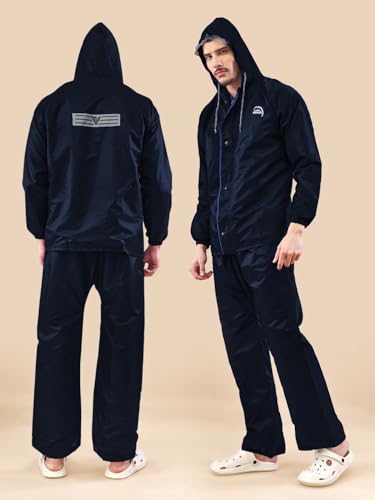 Lux Venus Reversible Rain Coat For Men.