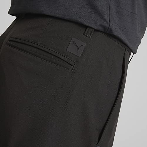 PUMA GOLF Mens Dealer Tailored Pants, Puma Black, 36W X 30L US