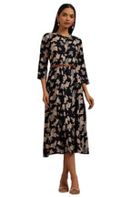 Soch Women Rayon Botanical Print Dress