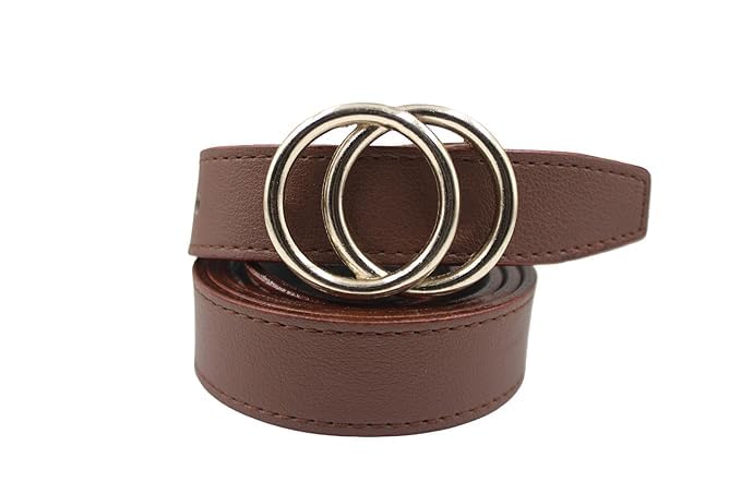 Niddleman 3396/ Trendy Unisex Artificial Leather Belt, Boys Belt For Casual Or Formal Classic Designs For Work & Business Casual 36