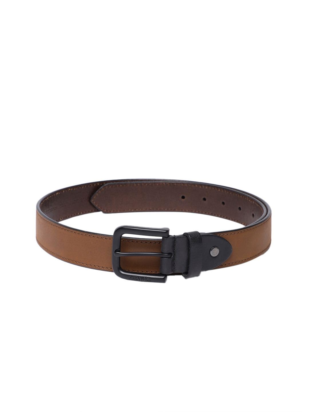 LeviS MenS Brown Solid Belt_36 36