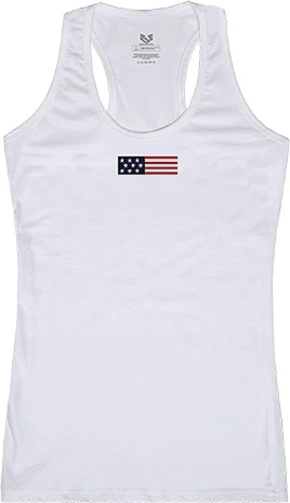 Graphic Tank, US Flag 1, White, M