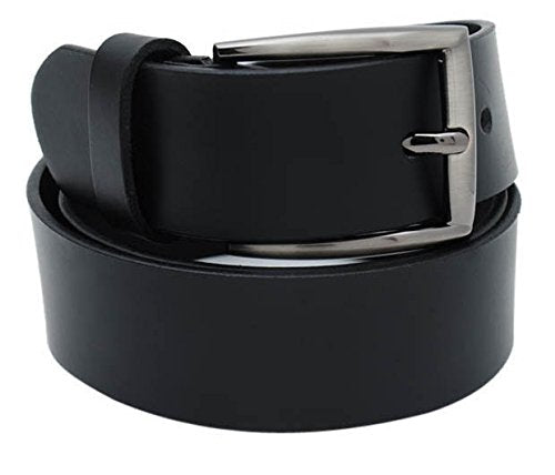 Rl MenS Leather Walletsnbags Novapull Trouser Belt (B5_Blk_42_Black_42, Black, 42) 42