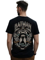 Bewakoof X Official Dc Comics Merchandise MenS The Dark Knight Graphic Printed Cotton T-Shirt - Regular Fit, Round Neck, Half S