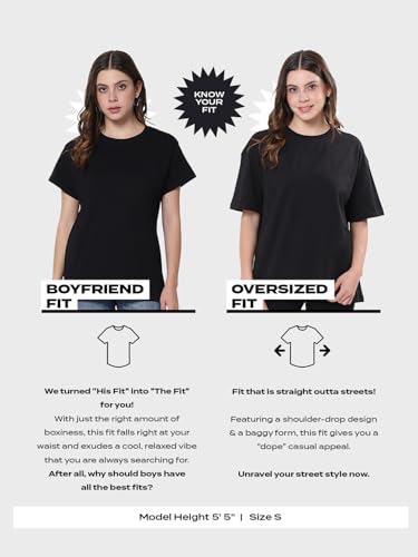 Bewakoof Heavy Duty 1.0 Official Disney Merchandise Womens Graphic Print Oversized Fit Half Sleeve Round Neck Terry T-Shirt_637
