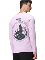Bewakoof Official Marvel Merchandise Hogwarts Mens Graphic Print Regular Fit Full Sleeve Round Neck Cotton Jersey T-Shirt_65983