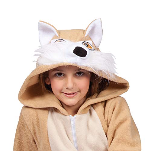 Vixie Kids Hoodie -Tan/Ivory M