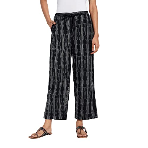 Fabindia WomenS Regular Pants Black_M