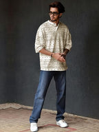 Noble Monk Men Printed Round Neck Cotton Blend T-Shirt | Printed Tshirt For Mens