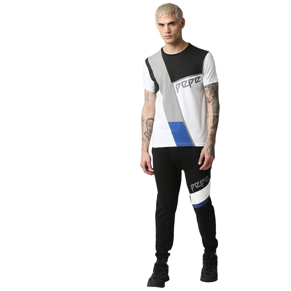 Pepe Jeans MenS Slim Track Pants (Pm211507_Blue_M)