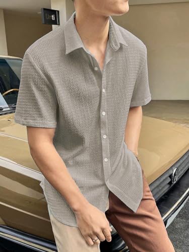 Leriya Fashion Textured Shirts for Men | Casual Regular Fit Shirt for Men | Shirt for Men| Men Stylish Shirt | Men Fancy Shirt |