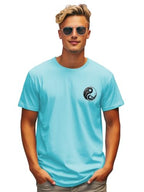 ADRO Men's Solid Regular Fit T-Shirt (RN24-STICK-YONG-MI_Mint