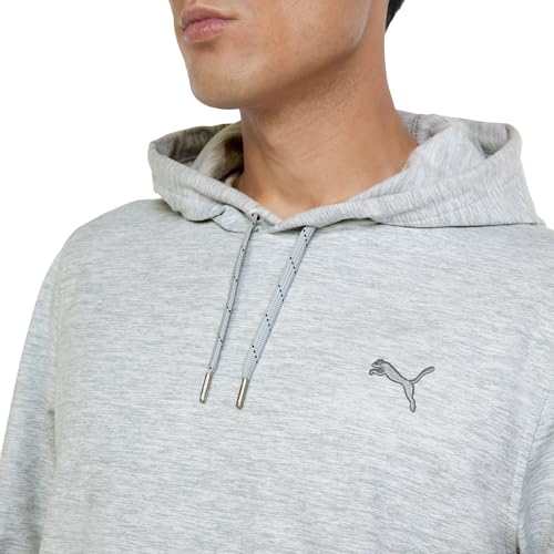 Mens cloudspun Progress Hooded Sweatshirt - NAVY BLAZER HTHR - S(D0102H7DIIP)