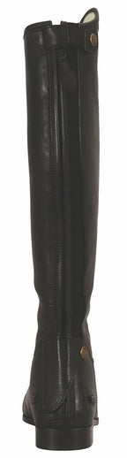 TuffRider Ladies Regal Dress Leather Tall Riding Boots Black Width Regular (Horse Riding Equestrian) Black 9 R