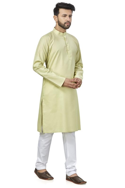 Be Active MenS Traditional Solid Full Sleeves Kurta || Cotton Kurta For Men || Men Kurta For Wedding || Kurta For Men (N-Rfsk00