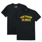 Relaxed Graphic T's,Vietnam Vet,Black, M