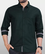 Tee Projekt Casual Cotton Long Sleeve Shirt for Men Formal Wear Regular Wear