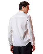 I Enterprise Mens Spread Collar Long Sleeve Multicolor Solid Regular Shirt Slim Fit Office Wear ShirtS For Men | Textured Long