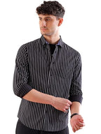 The Indian Garage Co MenS Regular Shirt (0921-Sh02-71_Black M)