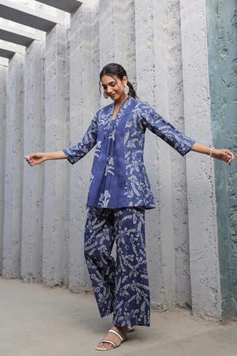 Kalaanj Ethnic Co Ord Set | Casual Wear Pant Top Set | Fancy Co-Ord Set | Full Pair Set | Kurta Sets Kurtis | Kurta Pant Setkals