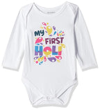 Bon Organik Unisex My First Holi Bodysuit Baby