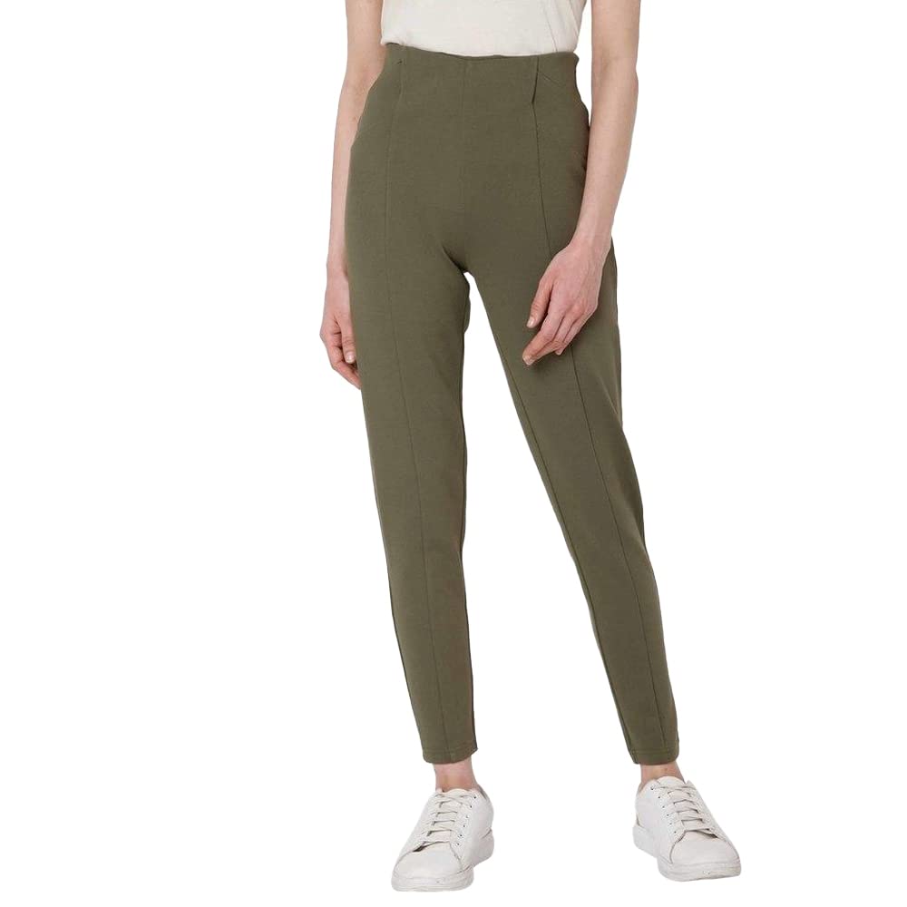 Vero Moda WomenS Regular Casual Pants (10272871-Navy Blazer_Navy S)