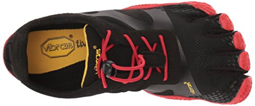 Vibram FiveFingers Men's KSO EVO, Black/Red, 40 EU / 8-8.5 US