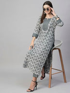 Anni Designer Women Cotton Blend Kurta With Pant, Pack Of 2