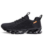 SKDOIUL Black Tennis Shoes Men mesh Breathable comfort Fashion Running Shoes Sport Athletic Walking Sneakers Man Runner Jogging 
