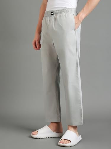 Bewakoof MenS Solid Cotton Pyjamas
