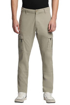 Dennis Lingo Mens Cotton Lycra Full Length Solid Slim Fit Cargo Trousers
