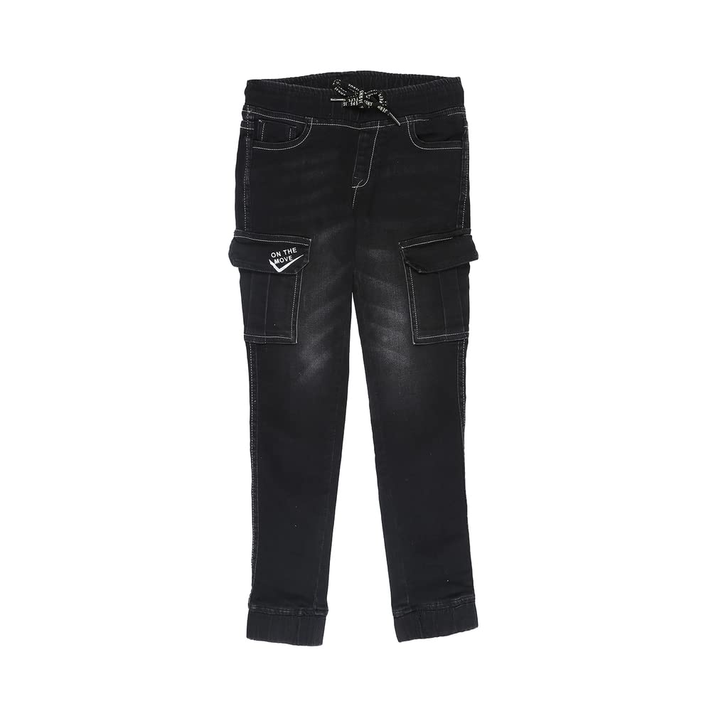 Pepe Jeans Boys Mid Rise Jogger Fit Jeans